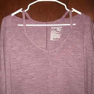 Purple Long Sleeve Shirt